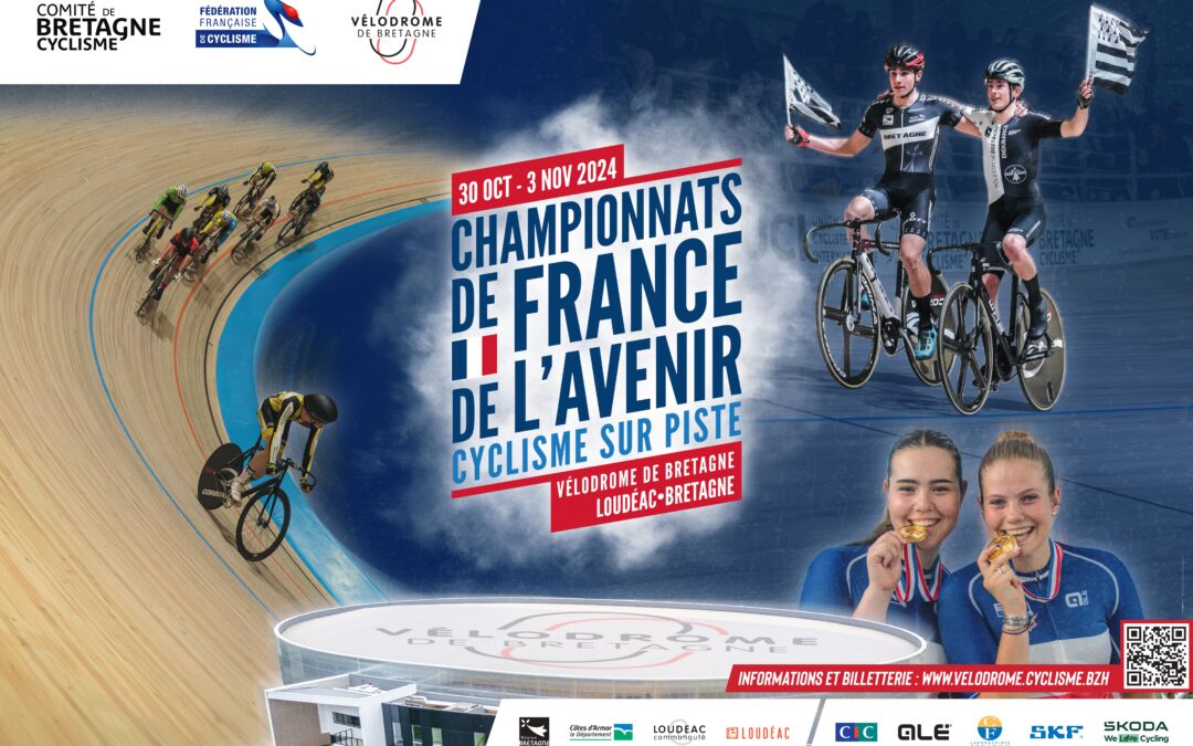 Réservez vos places pour les Championnats de France Piste de l’Avenir !