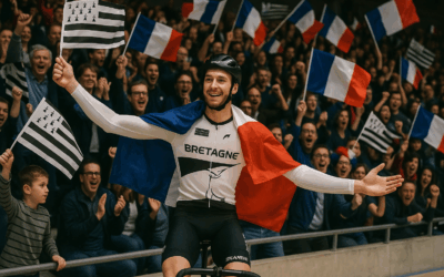 Préparez-vous ! Les Championnats de France Piste de l’Avenir reviennent mettre le feu au Vélodrome de Bretagne !